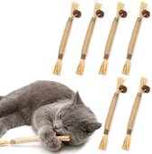 Silvervine Kattenspeelgoed, natuurlijke Silvervine sticks voor kittens tanden schoonmaken | Agressieve kauwers kattentandheelkundig speelgoed voor katten- en kitten-entertainment