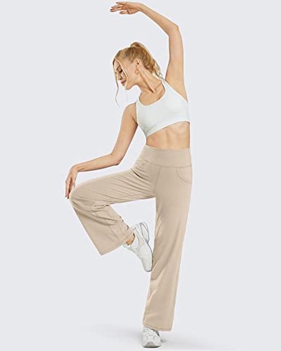 Dames Sportbroeken Joggers met Elastische Taille en Zakken voor Training en Yoga — afbeelding 3