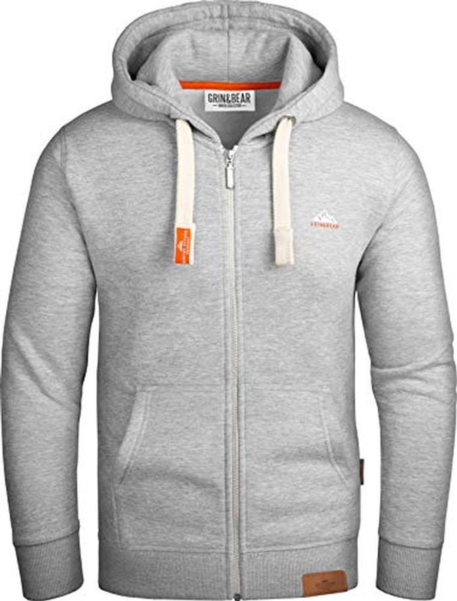 Zware herentrui met capuchon en hoodie