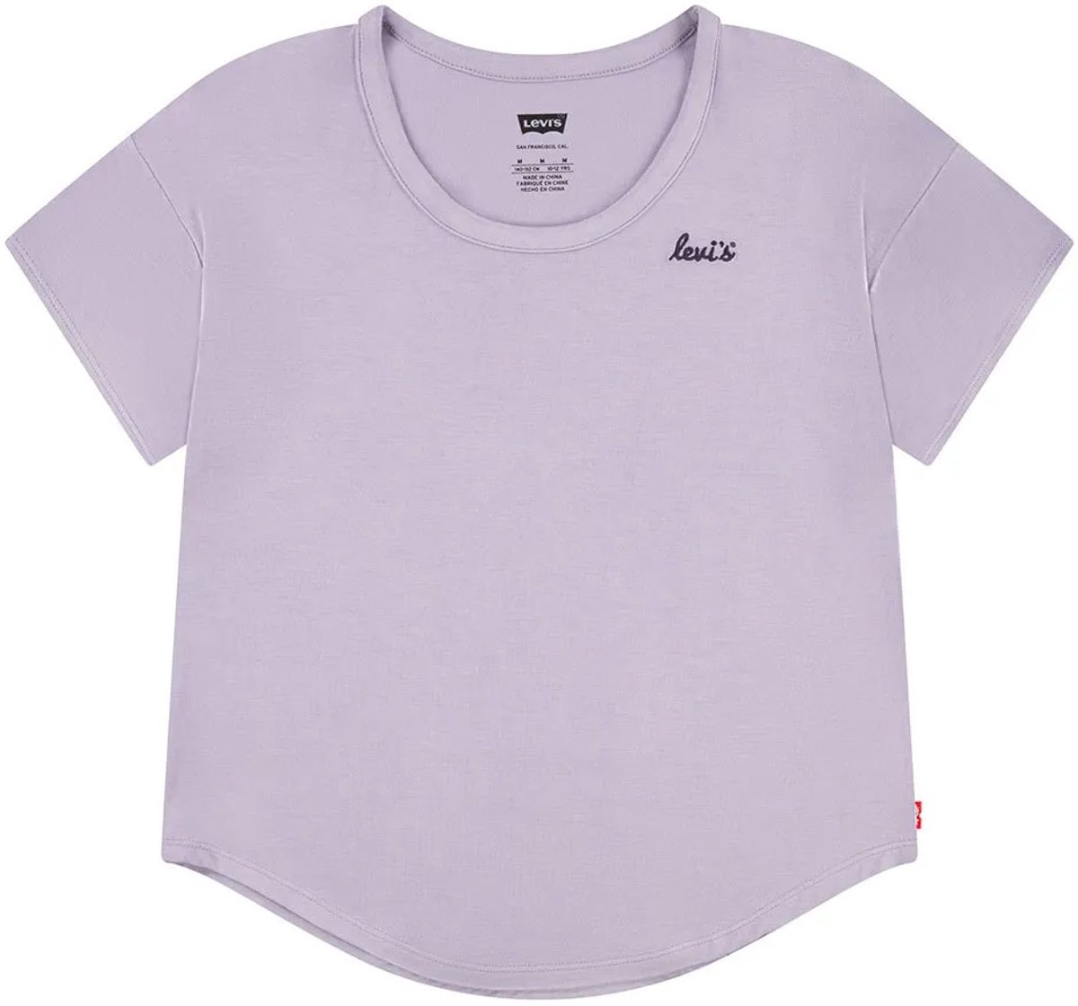 Levi´s ® Kids Favorite T-shirt Met Korte Mouwen 16 Years Meisjes Heirloom Lilac