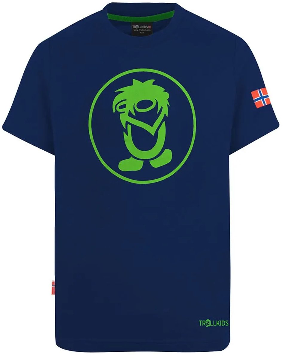 Trollkids Troll T-shirt Met Korte Mouwen cm Kinderen Marineblauw
