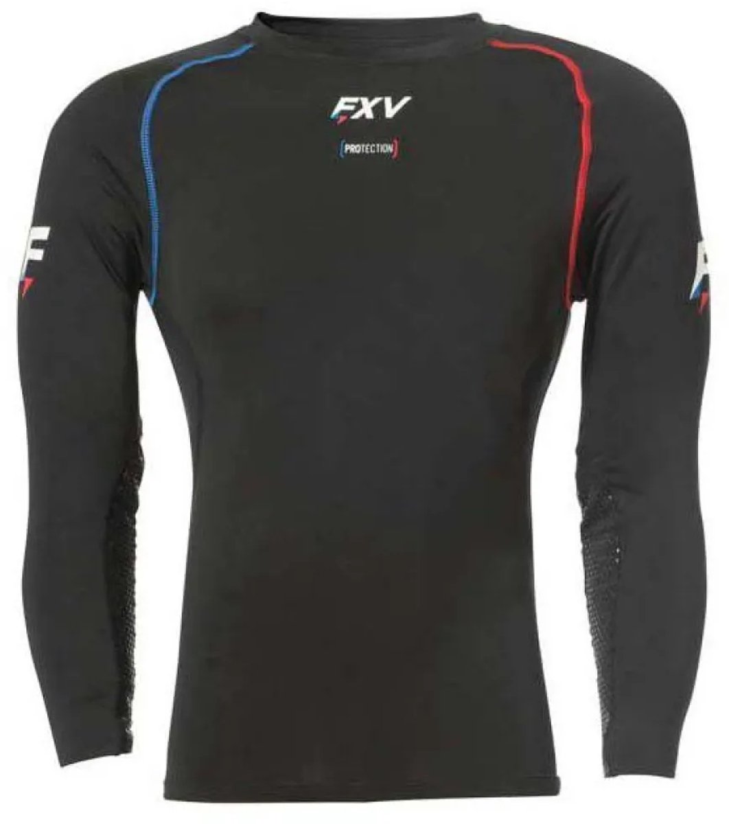 Force Xv Thermal Lange Mouwen Basislaag Zwart 2XL Man