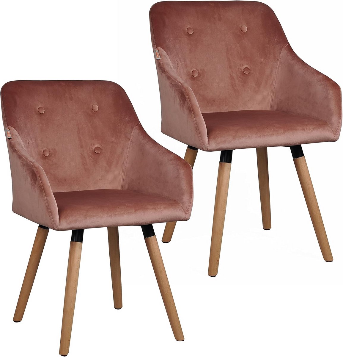 ESTEXO 2/4/6/8x Vintage - eetkamerstoel Ilmar, stoelen, vintage, eetkamerstoelen, stoffen