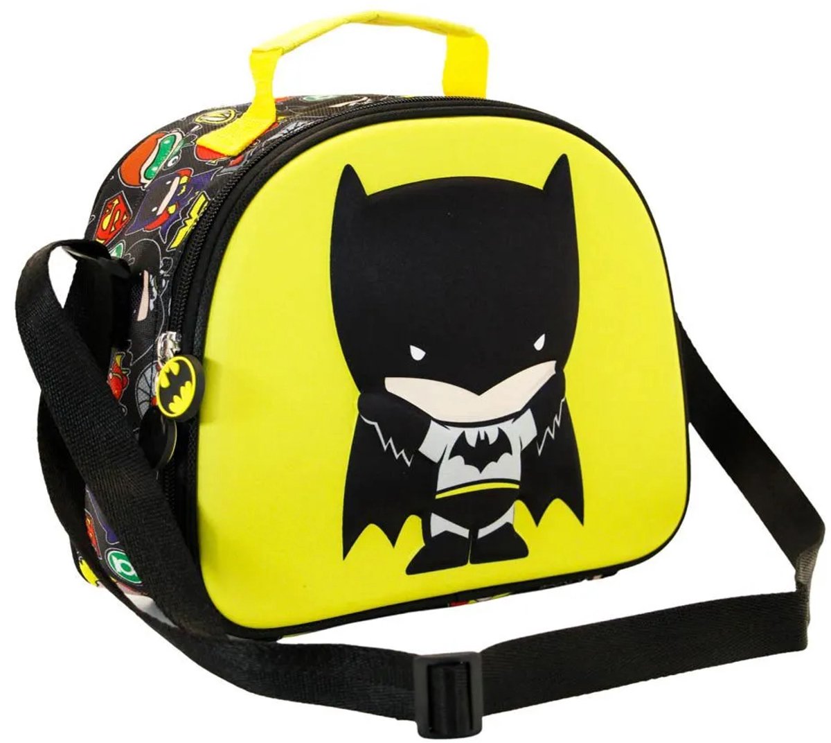 Karactermania - DC Comics Batman - Bat Chibi-3D - Thermische Lunchtas - Snack - geel
