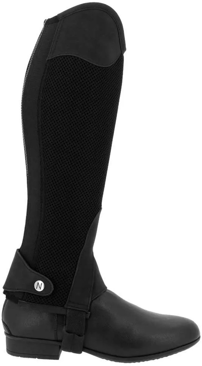 Norton Equestrian Airflow Halve Chaps 2XS Zwart