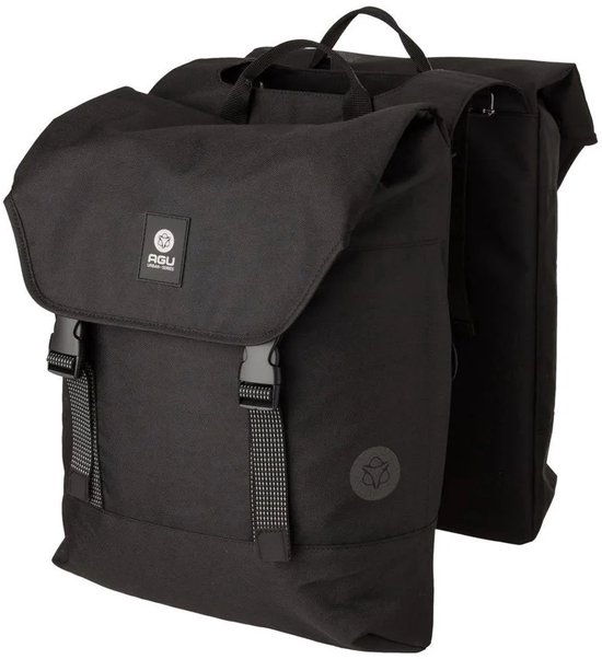 AGU Essentials DWR Dubbele Fietstas Urban Klickfix Zwart - 36 L van AG — afbeelding 2