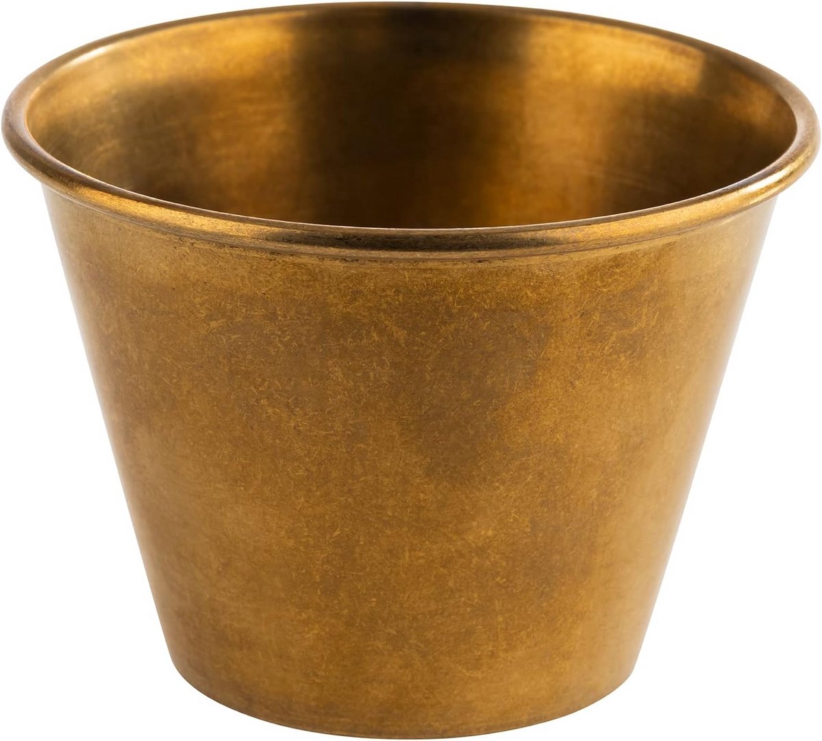 Stainless Steel Dipping Dishes 6 cm - Set of 6 in Gold Look