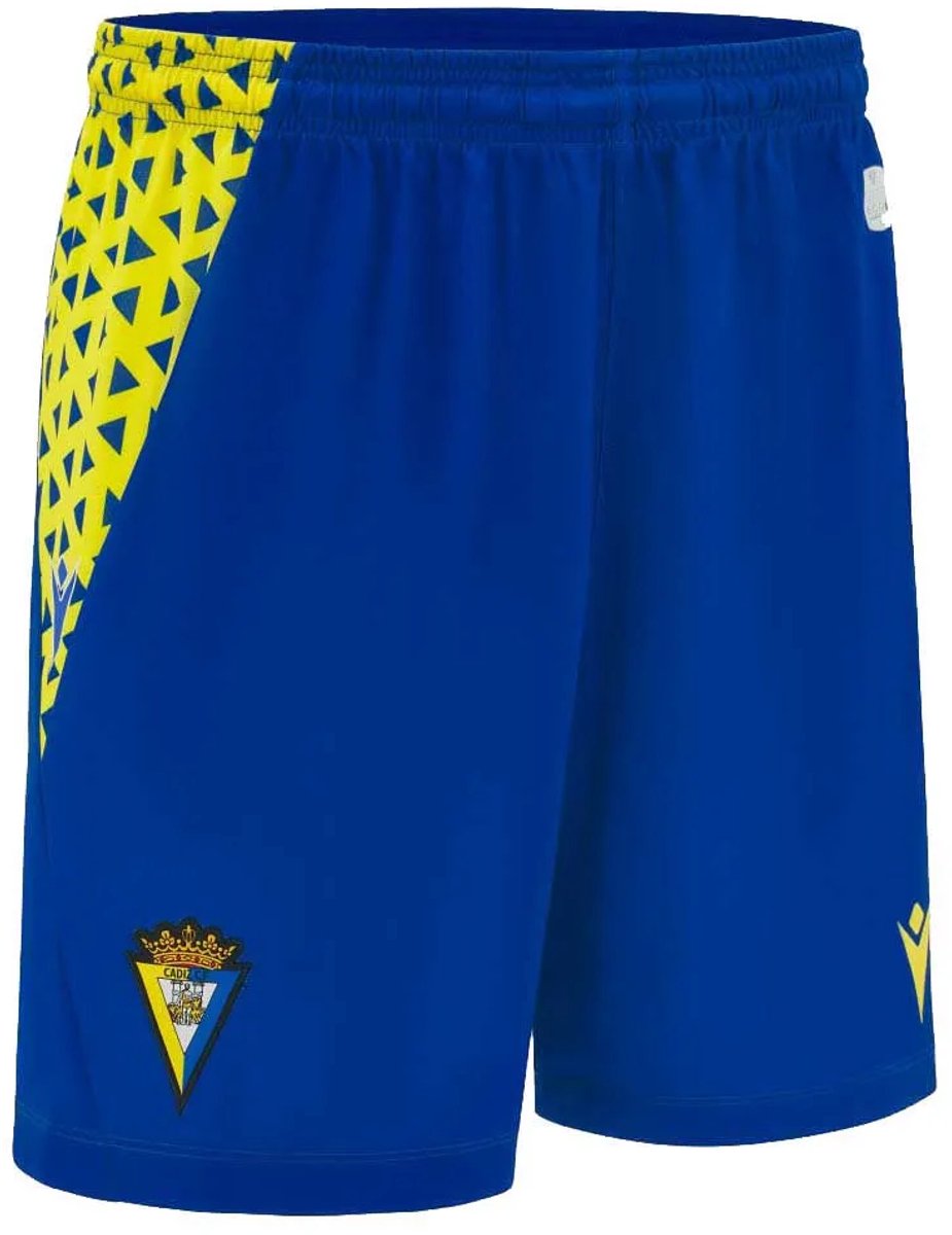 Macron Cádiz Cf 24/25 Thuis Korte Broek Blauw M Man