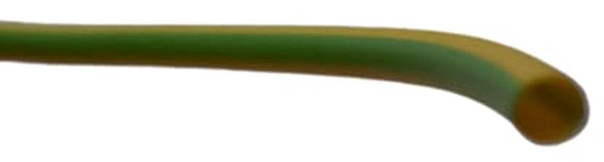 Flexibele Gele/Groene Aarde Sleeving PVC - 4mm - 5 Meter