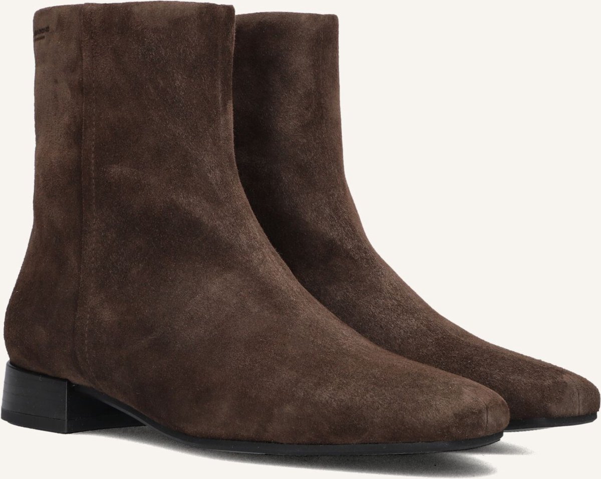 Vagabond Shoemakers Mona 040 Enkellaarsjes - Enkelboots met rits - Dames - Bruin - Maat 39