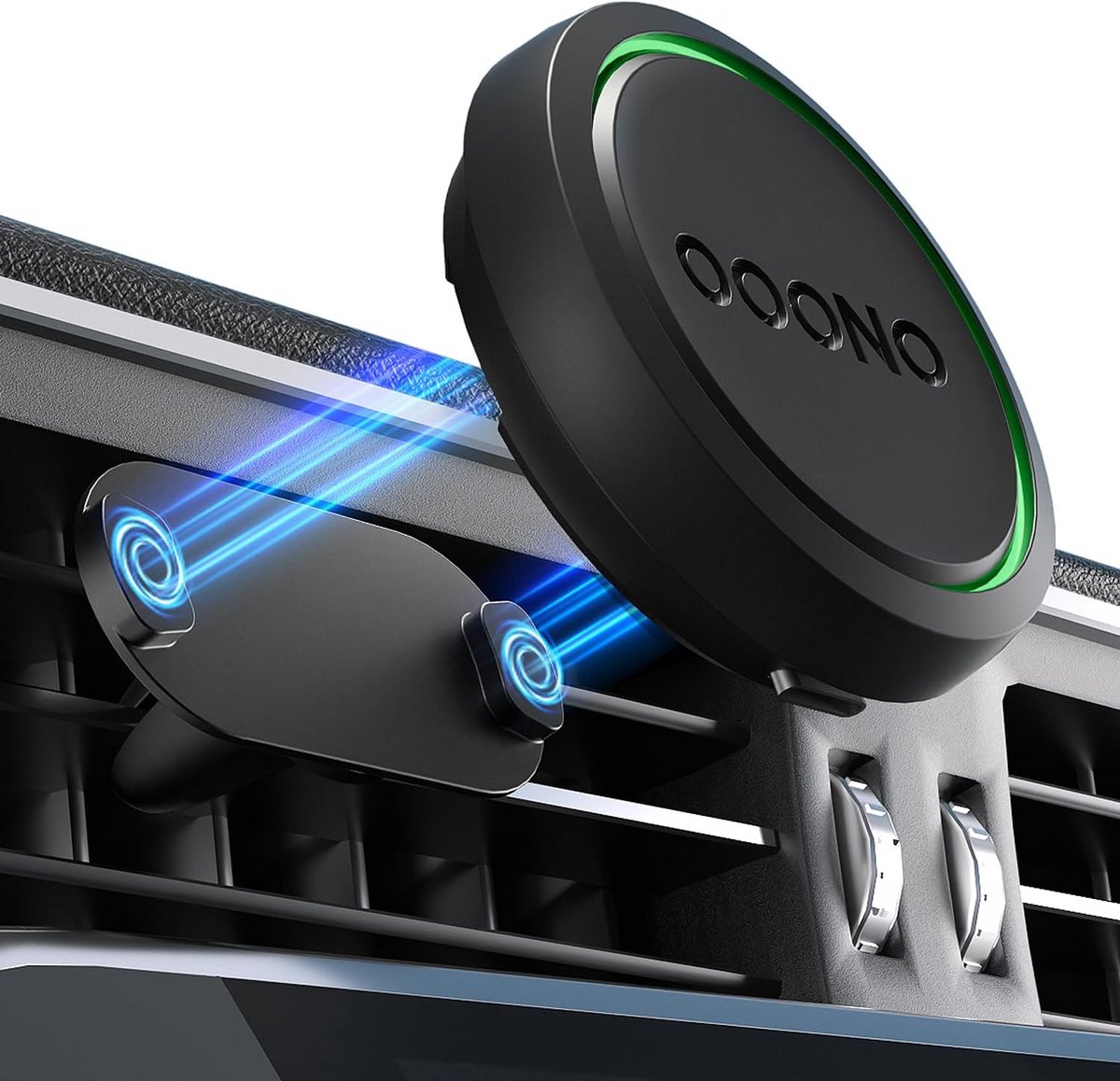 Magnetische Auto Ventilatieroosterhouder - Eendelig Metaal voor Ventilatieopeningen