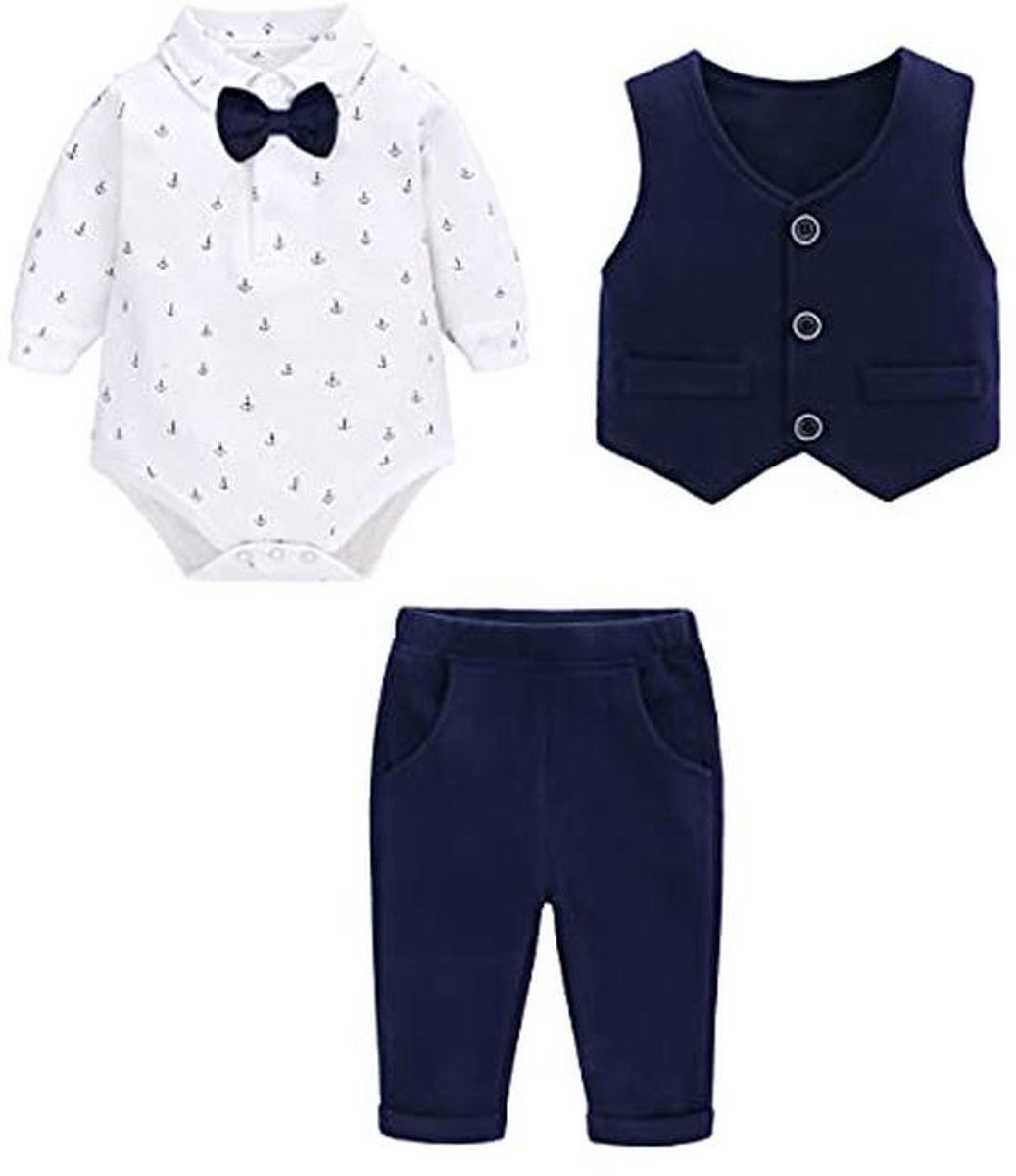 Baby Kostuums voor Jongens - Blazer Set voor Bruiloft en Doop