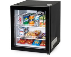HCB® - Minibar - 46 liter - glasdeur koeling - 230V - 23 kg - 7997