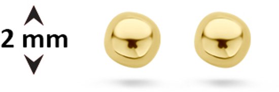 SPARKLE14 - Boucles d'oreille clous Massif - Or