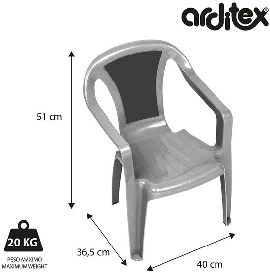 Arditex Kinderstoel Spider-man 36,5 X 51 Cm Polypropyleen Rood — afbeelding 2