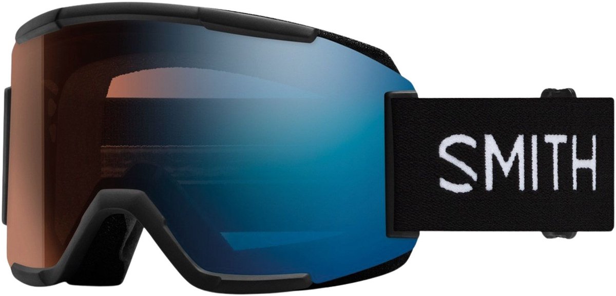Smith Squad skibril met ChromaPop Pro Photochromic Mirror Zwart