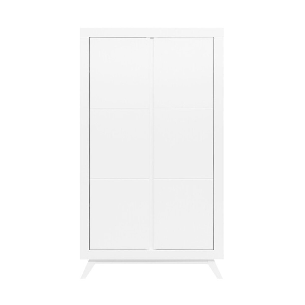 Bopita Anne Kledingkast 2‑Deurs – Wit