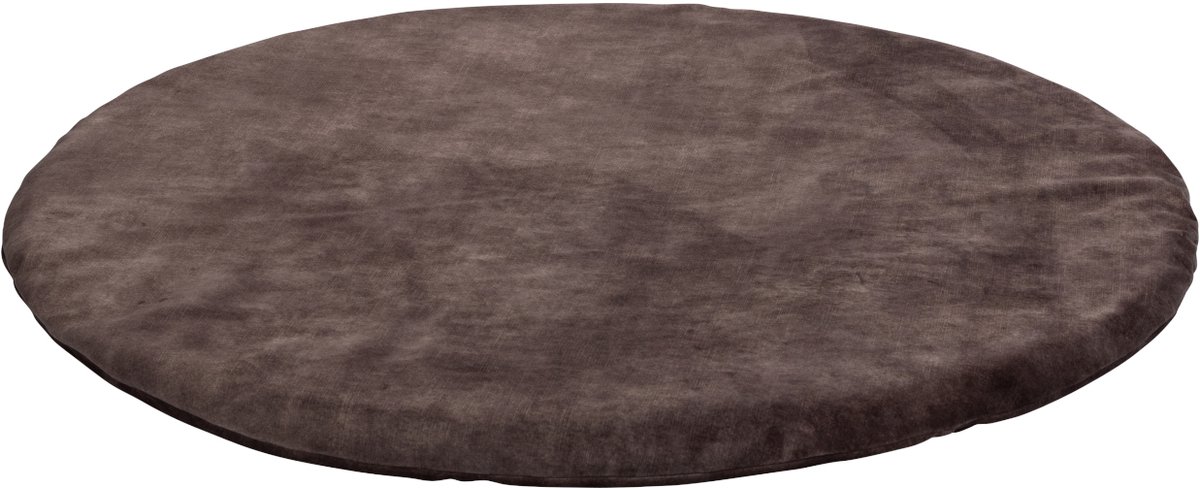 Kidsmill Velours Boxmatras Hoes Rond Wood 90 cm