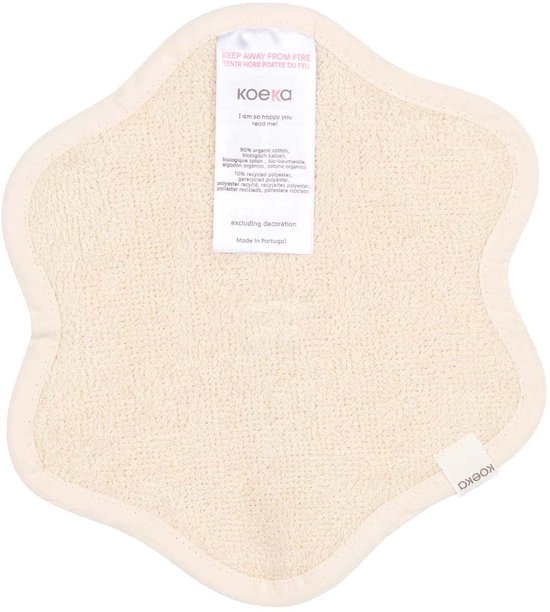 Koeka speendoekje wolk Dijon Daily warm white One Size van Merkloos — afbeelding 3