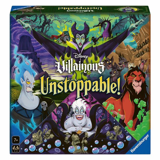 Ravensburger - Disney Villainous Unstoppable - Strategiespel - Bordspel