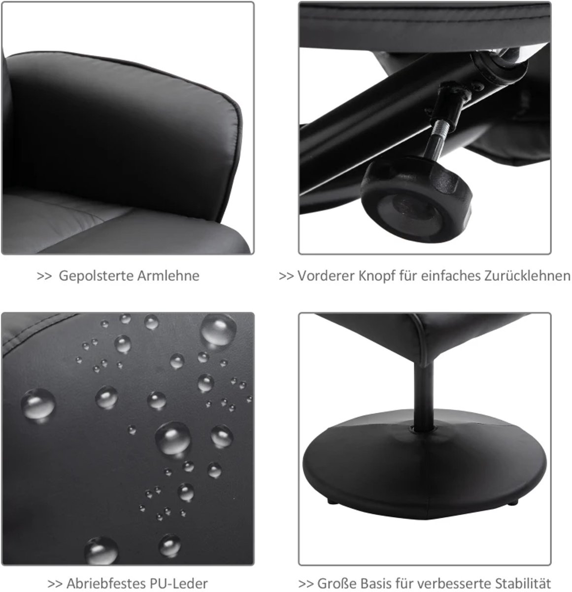 Elektrische Massagestoel met 10 Massagepunten - Draaibaar en - afbeelding 3