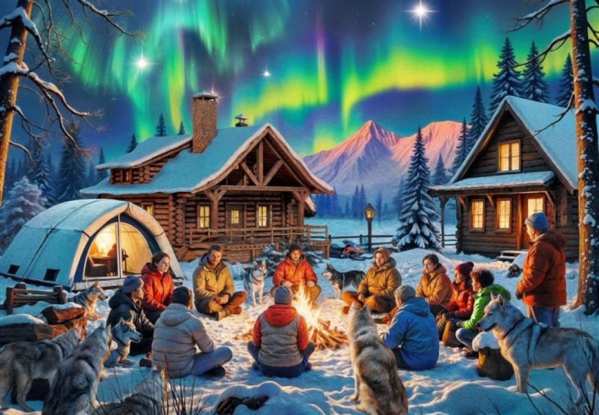 Bluebird Puzzle legpuzzel Under Dawn - 1000 stukjes puzzelplezier.