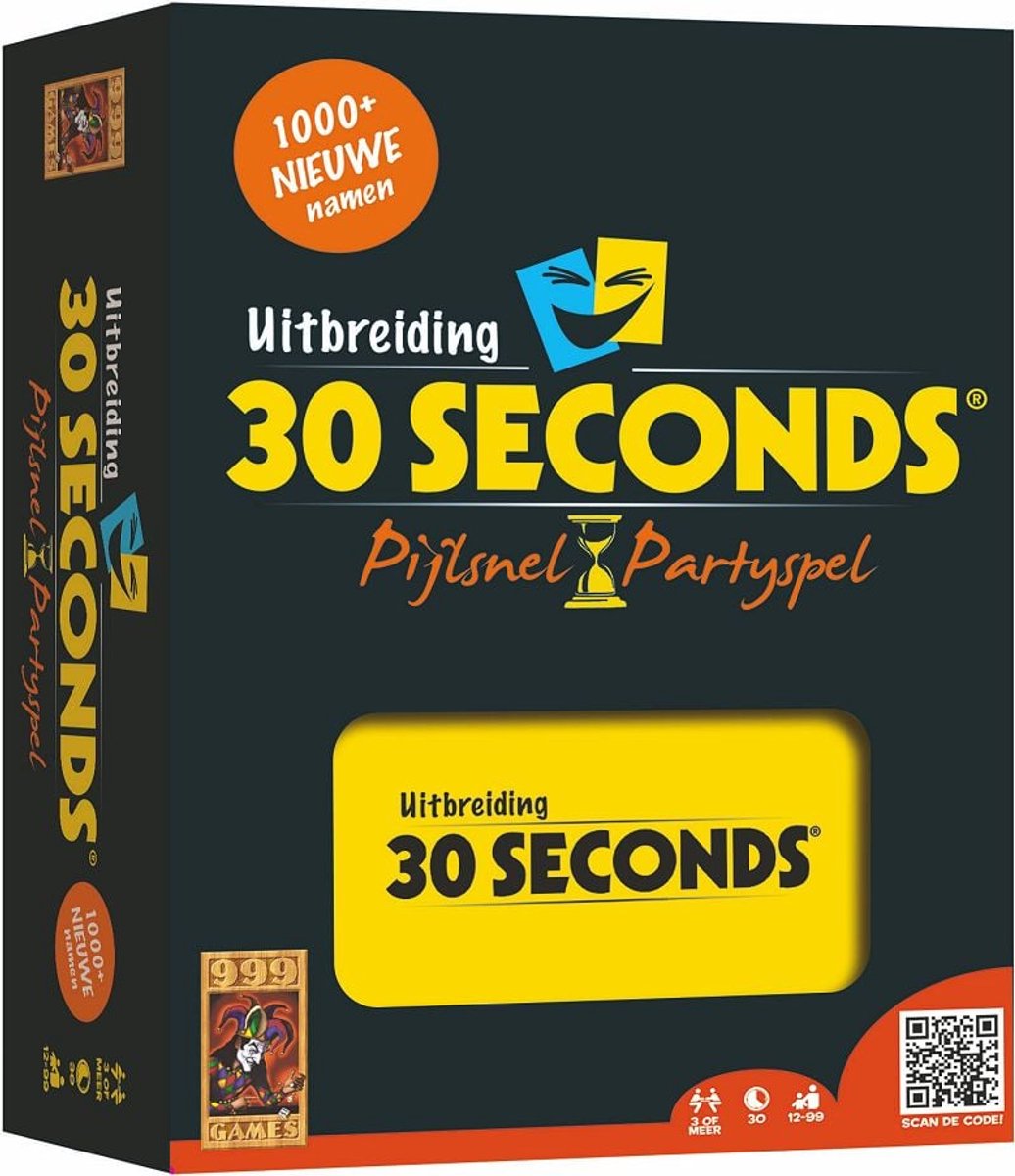999 Games - 30 Seconds ® Uitbreiding Bordspel - Partyspel - Upgradeset met 240 kaarten — afbeelding 5