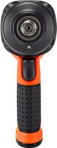 1/2" pneumatische slagmoersleutel met 1490 Nm terugdraaimoment, 7500 tpm, 4-traps instelbaar ontwerp voor reparaties en onderhoud aan voertuigen