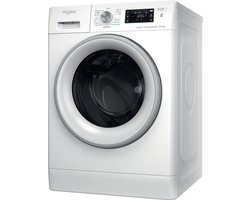 Whirlpool FFWDB 976258 SV EE, Voorlader, Vrijstaand, Wit, Links, 7 kg, 1551 RPM