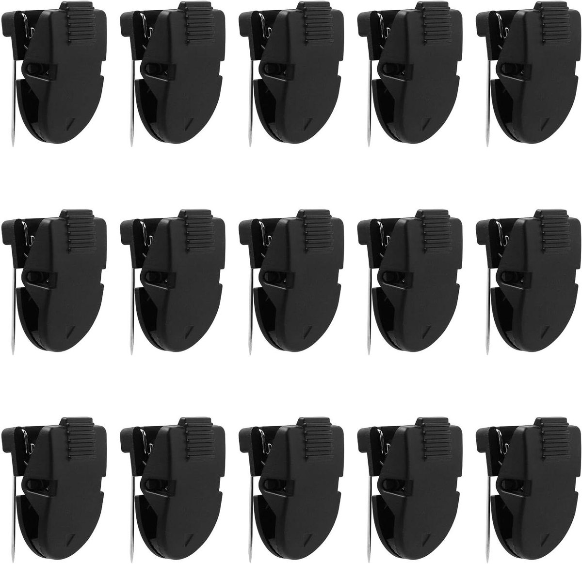 Stoffen Wanden Haken voor Foto's, Notities & Documenten - Set van 15 Stuks