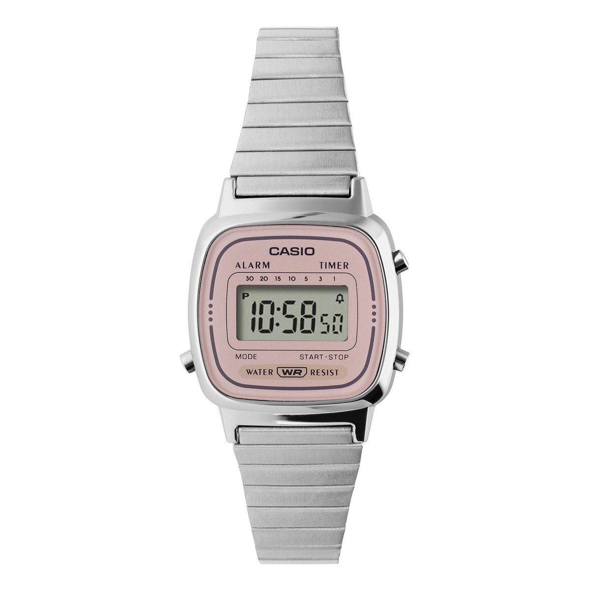 Casio - LA670WEA-4A2EF - Polshorloge - Dames - Kwarts - COLLECTION RETRO