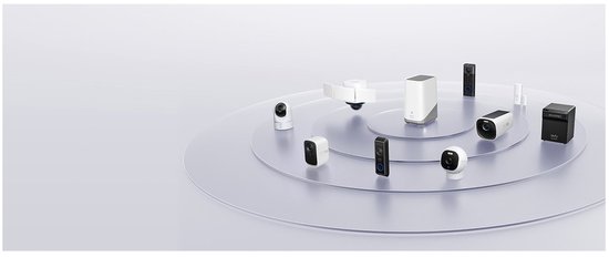 eufy Security eufyCam S4 + eufy Security HomeBase 3 S380 basissysteem + eufy E10 Smart Display-Slimme Home Hub van Merkloos — afbeelding 3