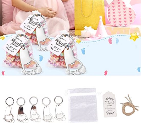 Angel Sleutelhanger, 10 stuks bruiloft gunsten Angel Sleutelhanger, 10 stuks bruiloft gunsten