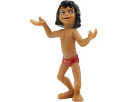 Bullyland 12380 – Speelfiguur Disney Jungle Boek met Mogli – levensecht en detailrijk vormgegeven – ideaal als taartfiguur, verzamelobject of vrolijk cadeau voor kinderen vanaf 3 jaar