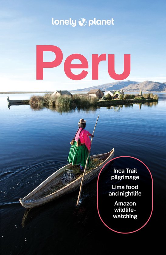 Travel Guide - Lonely Planet Peru - cover