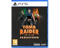 Playstation Games Ps5 Tomb Raider Iv Vi Remastered Starring Lara Croft Transparant