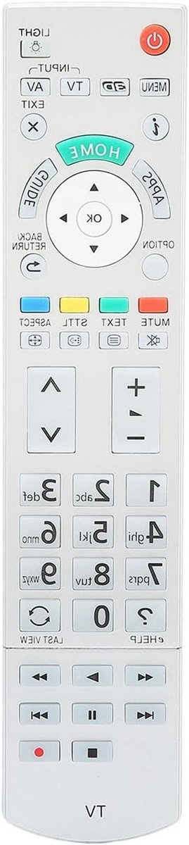 Cosensi - TV Afstandsbediening voor Smart TV - Geschikt voor diverse modellen - Eenvoudig in gebruik - Vervangt N2QAYB000842.