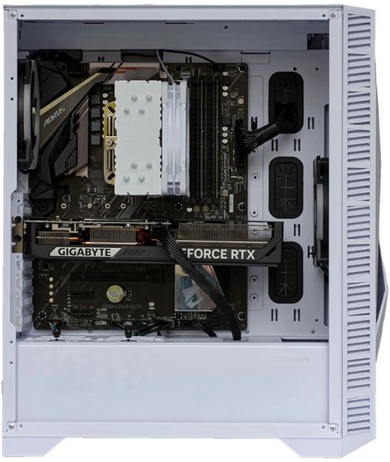 AMD Ryzen 9 5900X Game PC/ Streaming computer - Nvidia GeForce RTX 5070 12GB – 64GB RAM – 4.0TB M.2 SSD – Win11 Pro - Iceberg