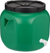 Bidon D'eau KADAX 5/10/15L – Réservoir En Plastique Avec Robinet, Joint Caoutchouc, Certifié Alimentaire