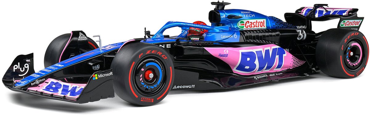 Alpine F1 Team A523 #31 (Ocon) Monaco GP 2023 - 1:18 - Solido
