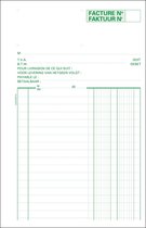 Aurora Factuur Blok/Boek A4 - Zelfkopiërend Doorschrijfpapier, 50 X 2 Vel Pak Van 4