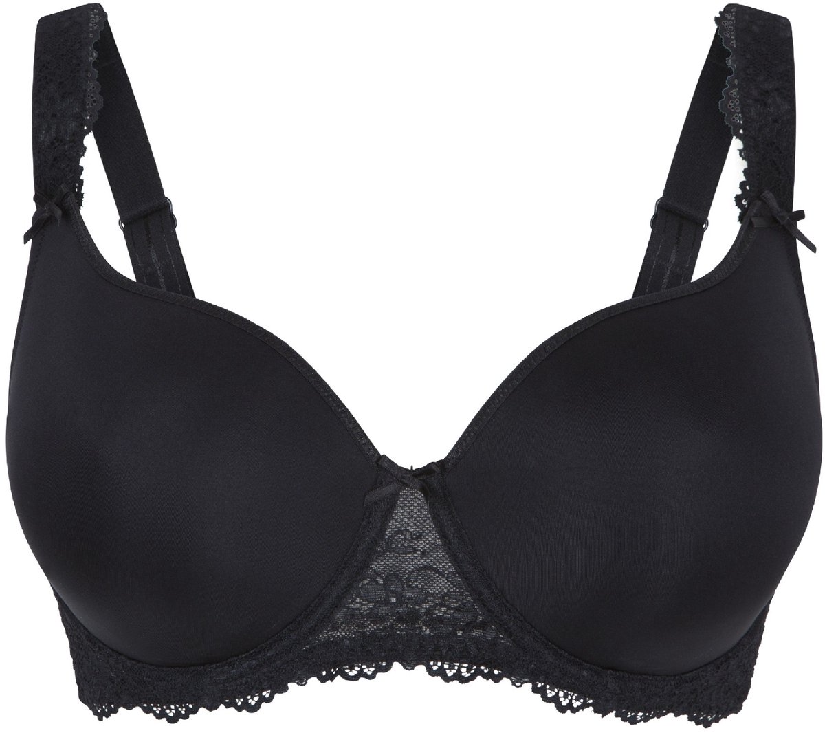 LingaDore DAILY T-Shirt BH - Plus Size Zwart