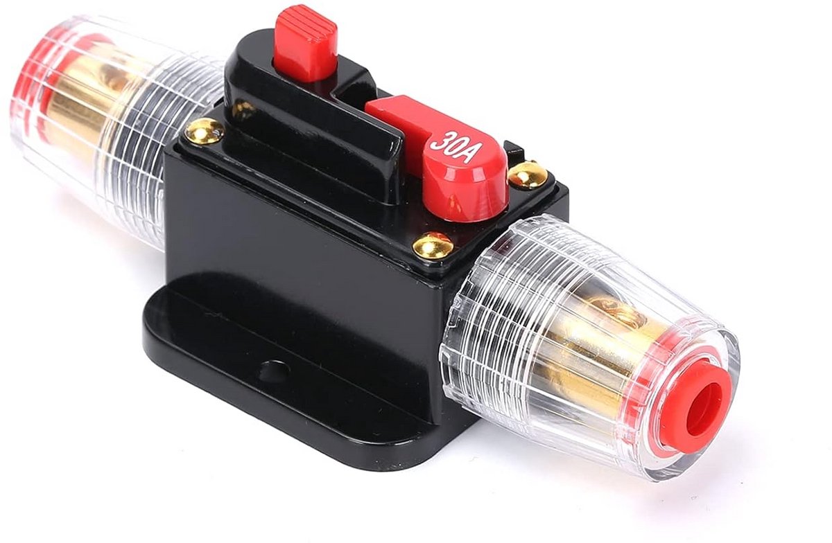 Manuele stroomonderbreker 12 - 24 V 30 A 60 A 100 A geschikt voor auto audio boot camper truck