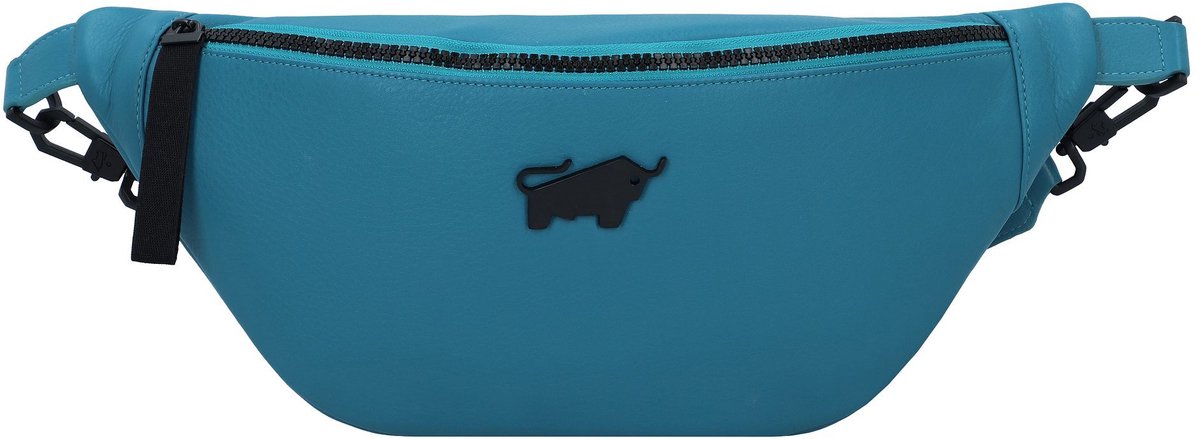 Braun Büffel Capri Fanny pack RFID-bescherming Leer 35 cm - Unisex - ocean