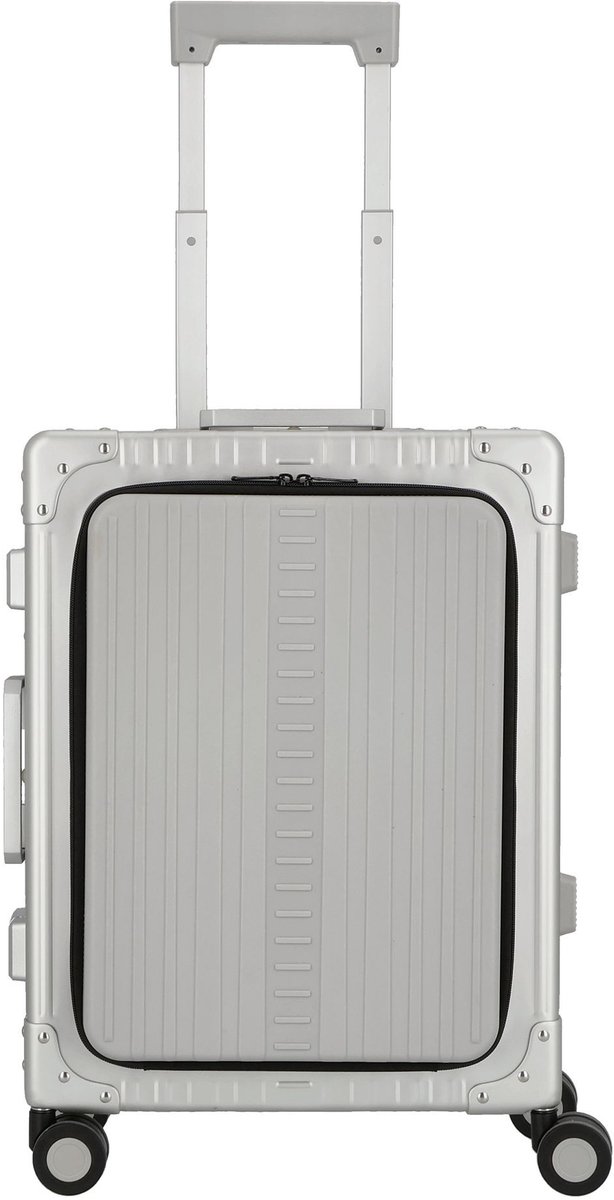 Aleon Domestic Carry-On 4 wielen Cabinewagen S 53 cm Laptop compartiment - Harde bagage - TSA slot - platinum