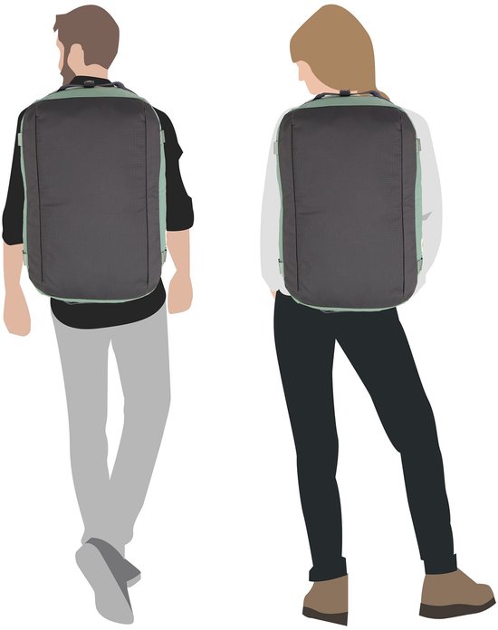 Fjällräven Reistas Sporttas High Coast Duffel 36 Patina Green Donkergroen