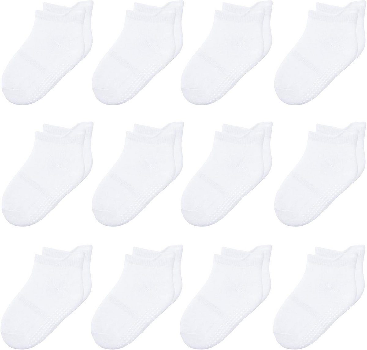 Antislip babysokjes met noppen voor kinderen 1-7 jaar - zacht en comfortabel