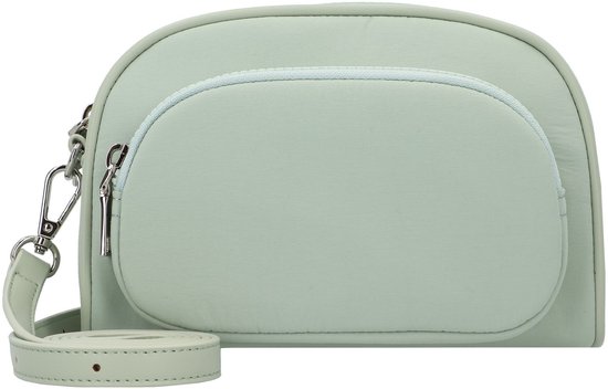 SEIDENFELT MANUFAKTUR Sac à épaule bandoulière Laanila Crossbag Nylon Sage Menthe