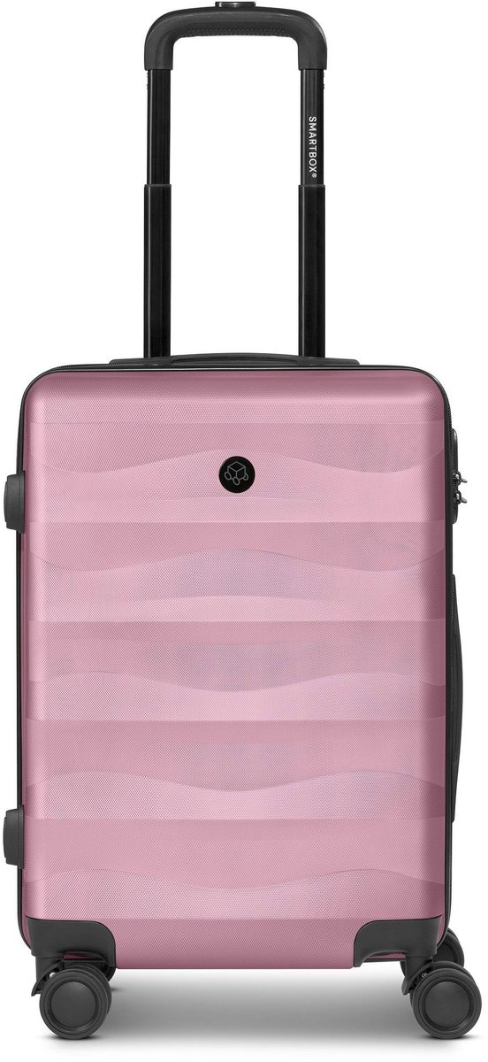 Smartbox Edition 03 4 wielen Cabinewagen 55 cm - Harde bagage - Combinatieslot - rose