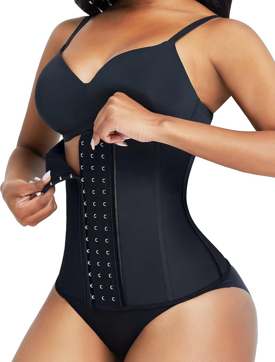 Latex Waisttrainer voor Vrouwen - Steunende Corset voor Taillecontrole en Houding